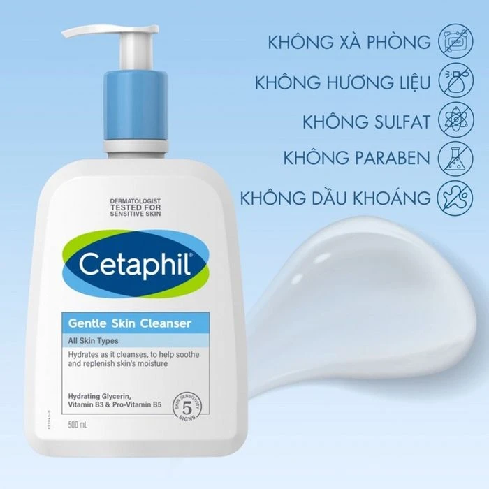 Sữa rửa mặt Cetaphil