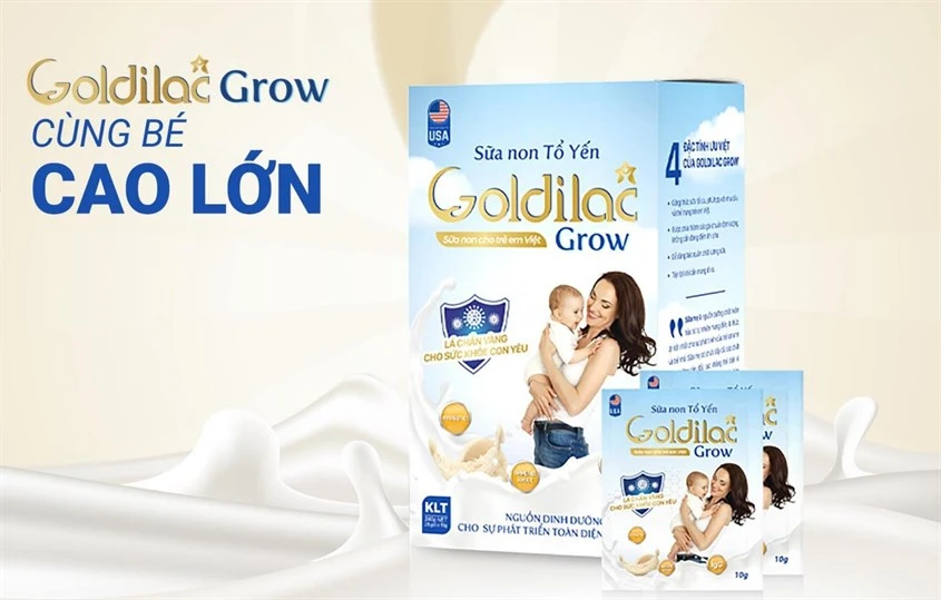 Review sữa Goldilac Grow