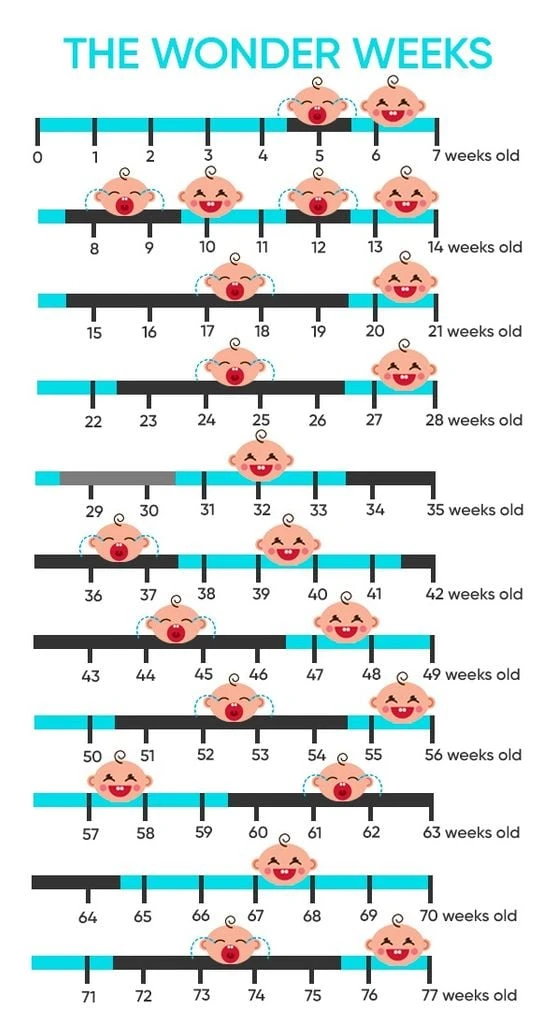 Biểu đồ tuần khủng hoảng của trẻ