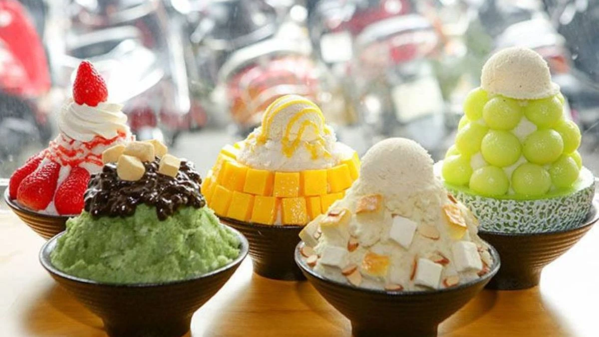 Hương vị bingsu đa dạng