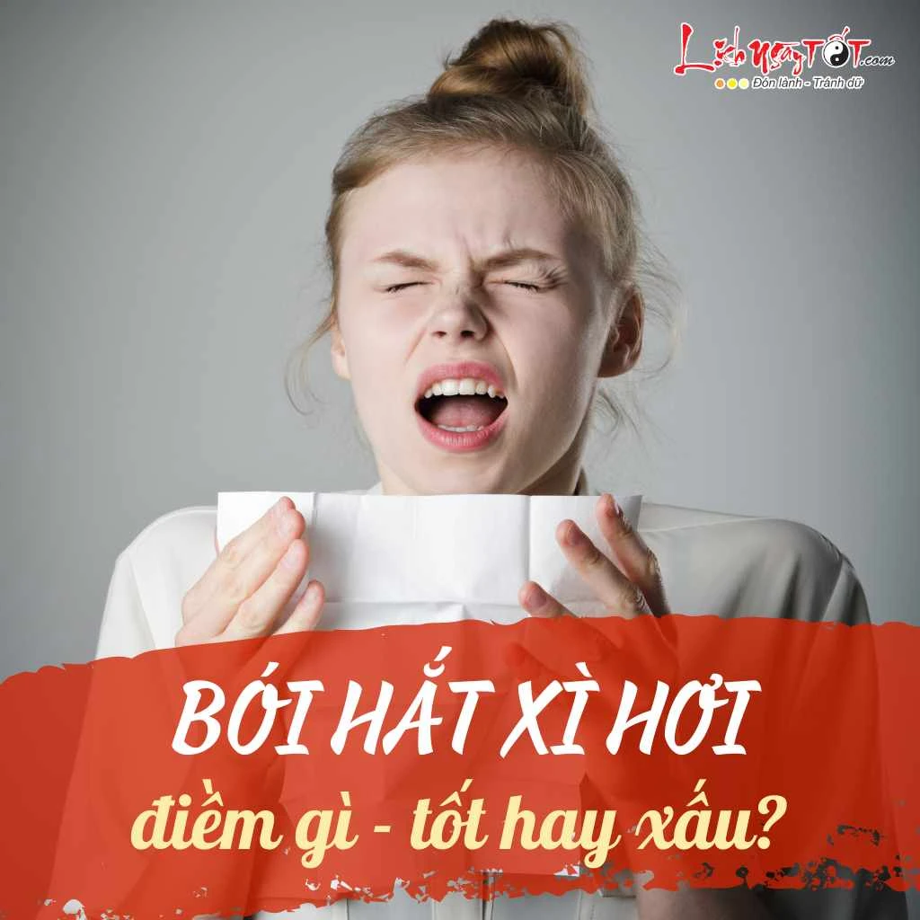 Hắt xì hơi theo giờ