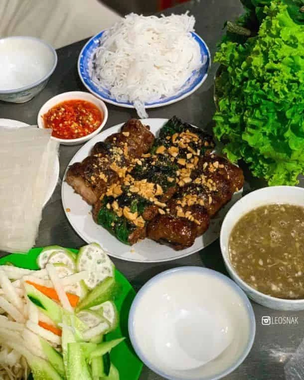 Bò cuốn lá lốt hấp dẫn