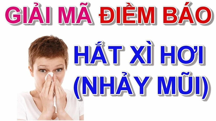 Hình ảnh minh họa cho các thời điểm hắt xì hơi