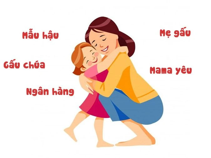 Những biệt danh thú vị cho bà mẹ đáng yêu nhất