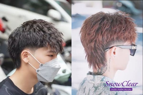 20 kiểu tóc mullet layer nam cháy phố