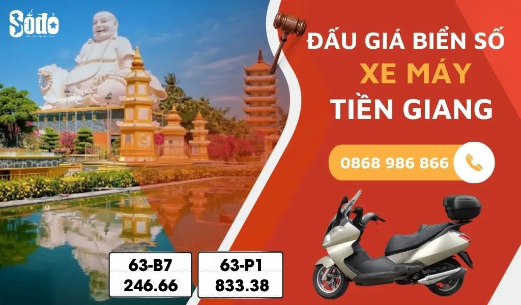 63 là tỉnh nào? Biển số xe các huyện Tiền Giang đẹp