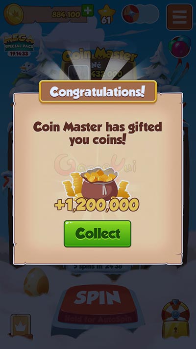 Link nhận Spin Coin Master miễn phí 11/11/2024