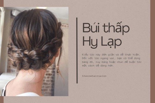 5 kiểu búi tóc cực sang khi đi tiệc - The One Beauty