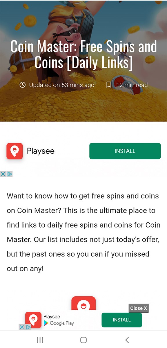 Nhận free spin, code Coin Master mới nhất 11/11/2024