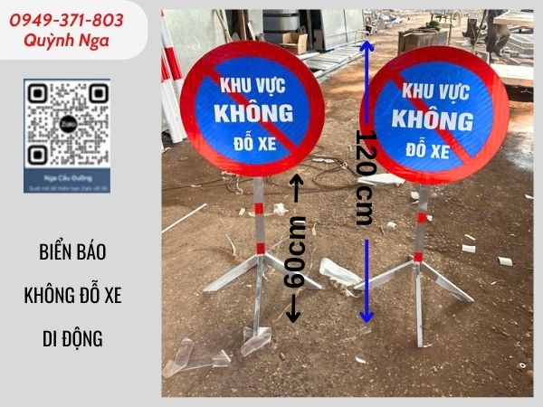 Biển Báo P.131 Cấm Đỗ Xe - Ý Nghĩa Và Kích Thước