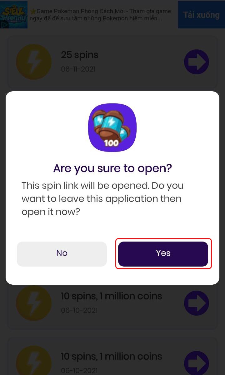 Nhận free spin, code Coin Master mới nhất 11/11/2024