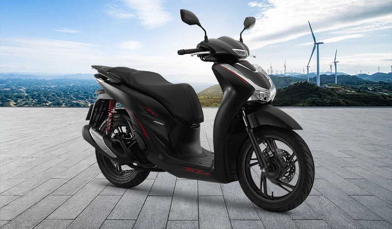 HONDA SH 160i ABS - bản đặc biệt - màu đen nhám 