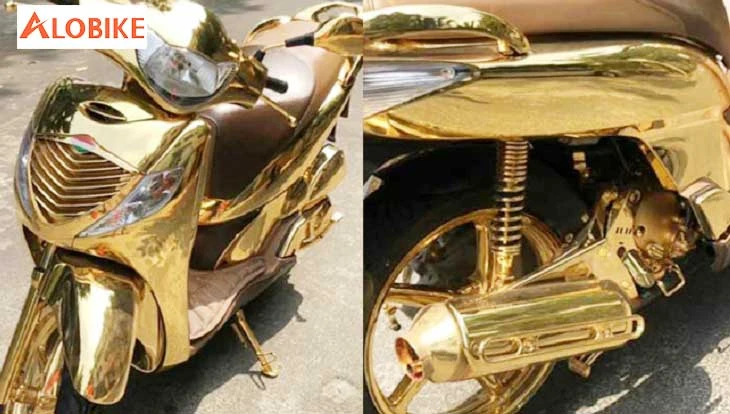 SH phiên bản màu vàng Lamborghini cực chất thu hút giới trẻ Việt