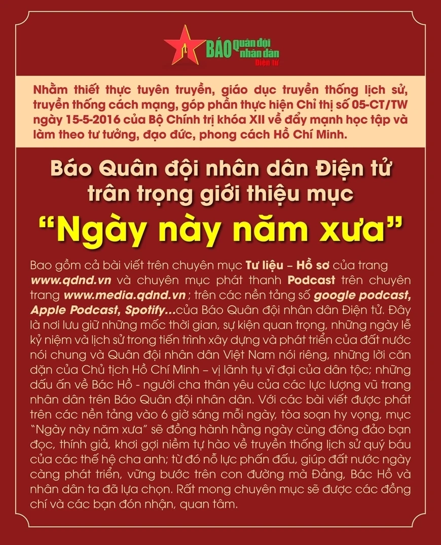 Ngày 17-7-1956: Ngày truyền thống Bảo tàng Lịch sử Quân sự Việt Nam