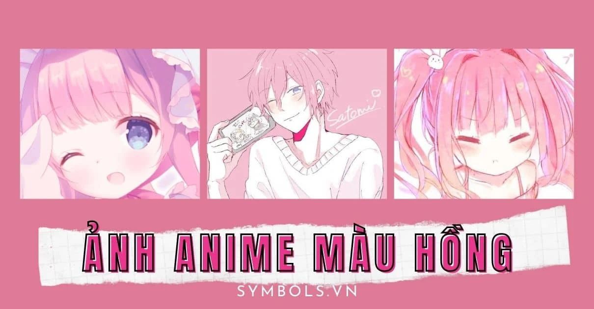 Ảnh Anime Nữ Tóc Hồng, Đỏ, Vàng, Xanh, Trắng [37+ Hình Đẹp Nhất]