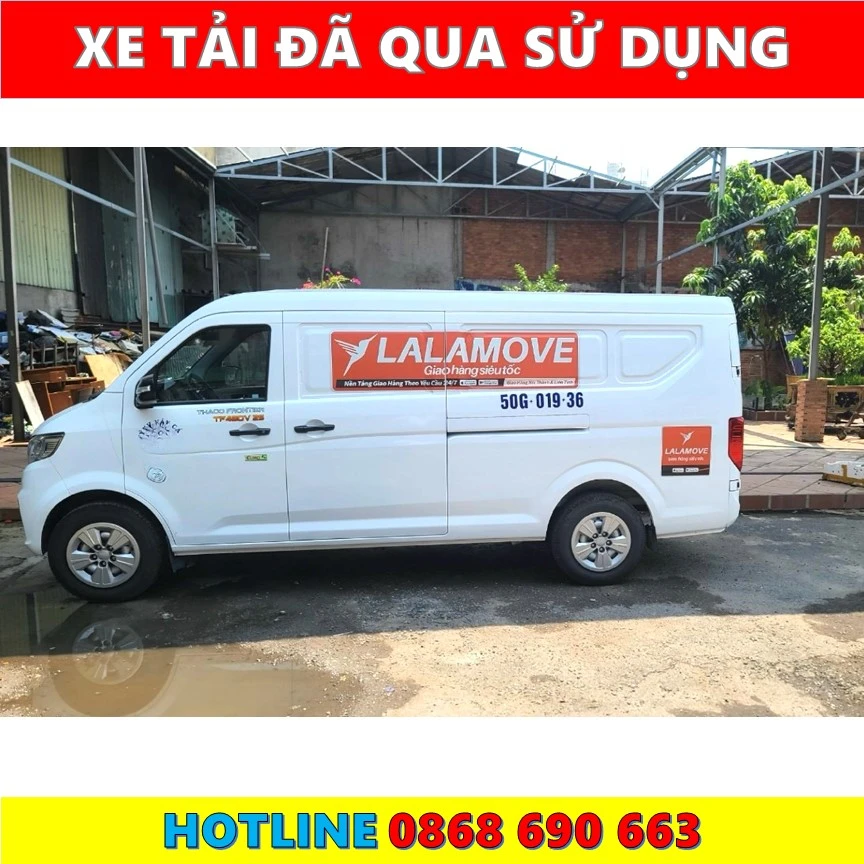 XE TẢI VAN THACO TF480V CŨ 2 CHỖ GIÁ CỰC TỐT