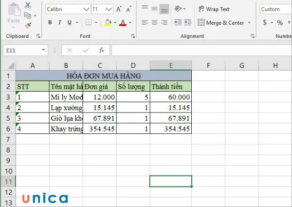 Cách bỏ dấu chấm trong excel mà không phải ai cũng biết