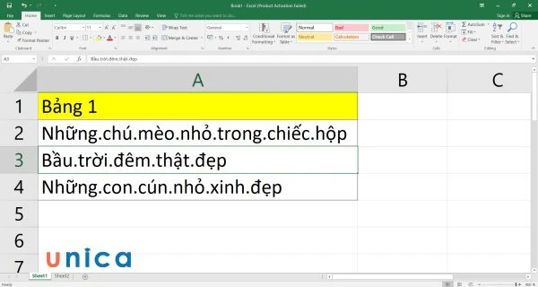 Cách bỏ dấu chấm trong excel mà không phải ai cũng biết