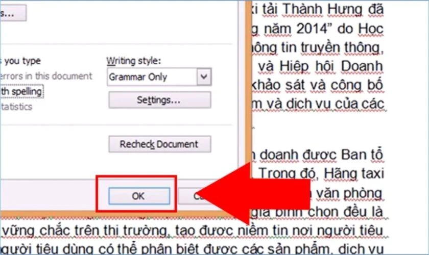 Bỏ gạch đỏ trong Word, tắt kiểm tra chính tả đơn giản