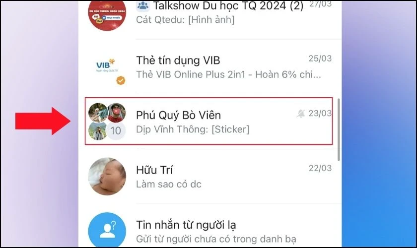 Cách ghim, bỏ ghim tin nhắn trên Zalo tránh bị trôi