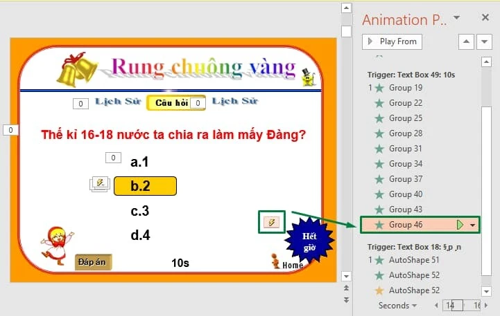 Cách xóa hiệu ứng trong Powerpoint (Animations) chi tiết