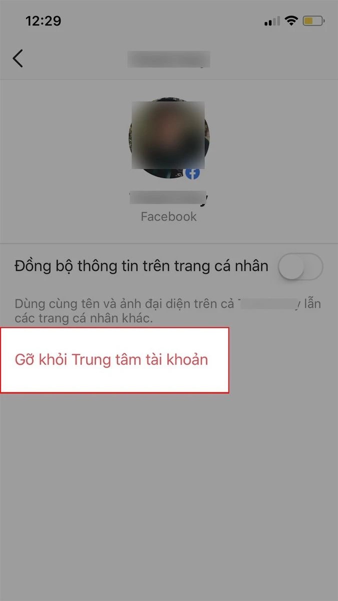 Cách hủy liên kết tài khoản Facebook với Instagram cực dễ