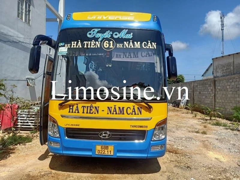 11 Nhà xe bến xe Cà Mau Kiên Giang Năm Căn Hà Tiên Rạch Giá