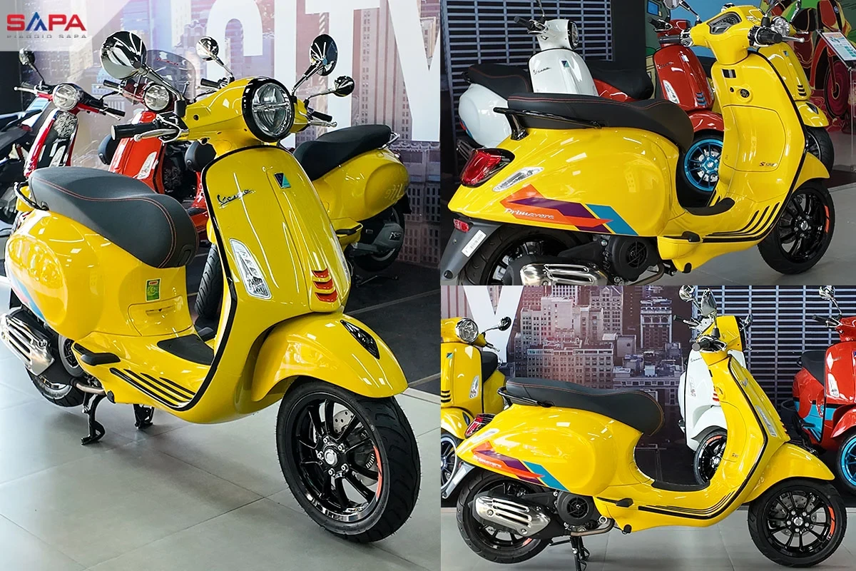 Bảng giá xe Vespa | Giá xe Vespa 2025 mới nhất