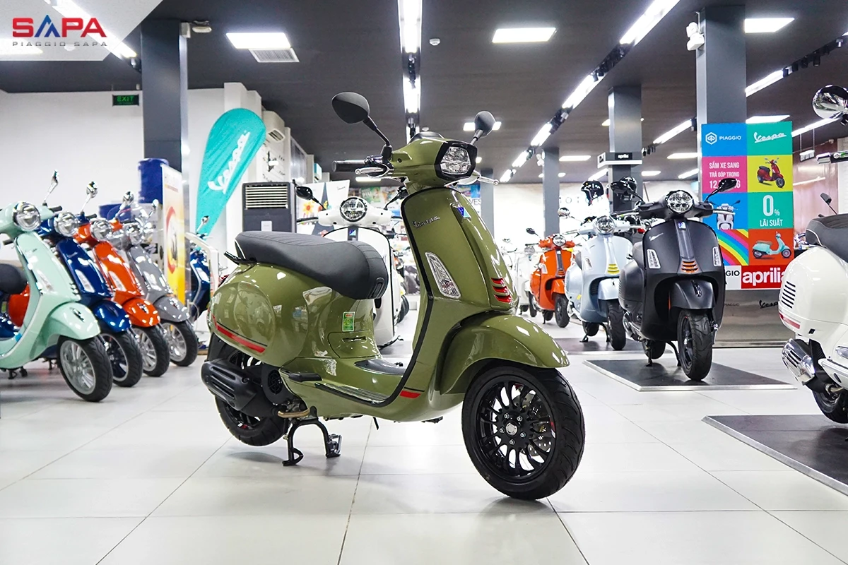 Vespa Sprint S 125 Xanh Lá | Phiên bản Vespa sprint mới nhất - Piaggio Sapa