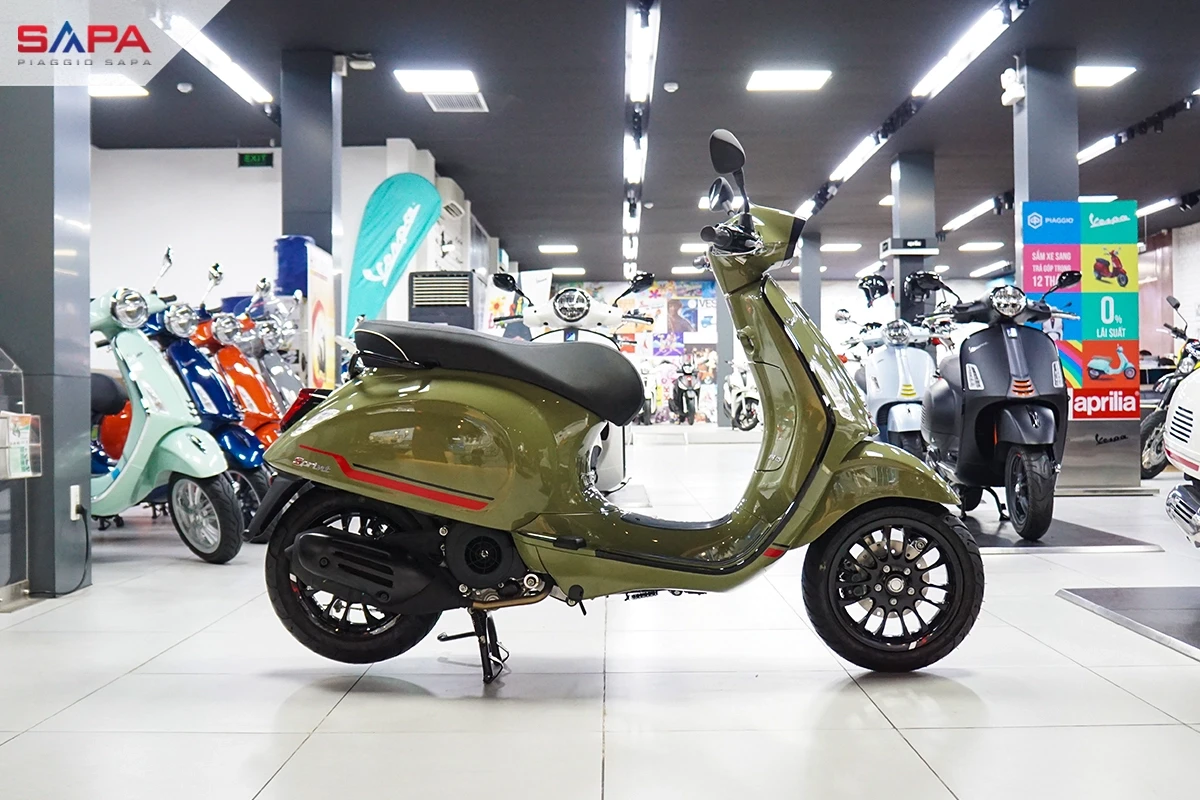 Vespa Sprint S 125 Xanh Lá | Phiên bản Vespa sprint mới nhất - Piaggio Sapa