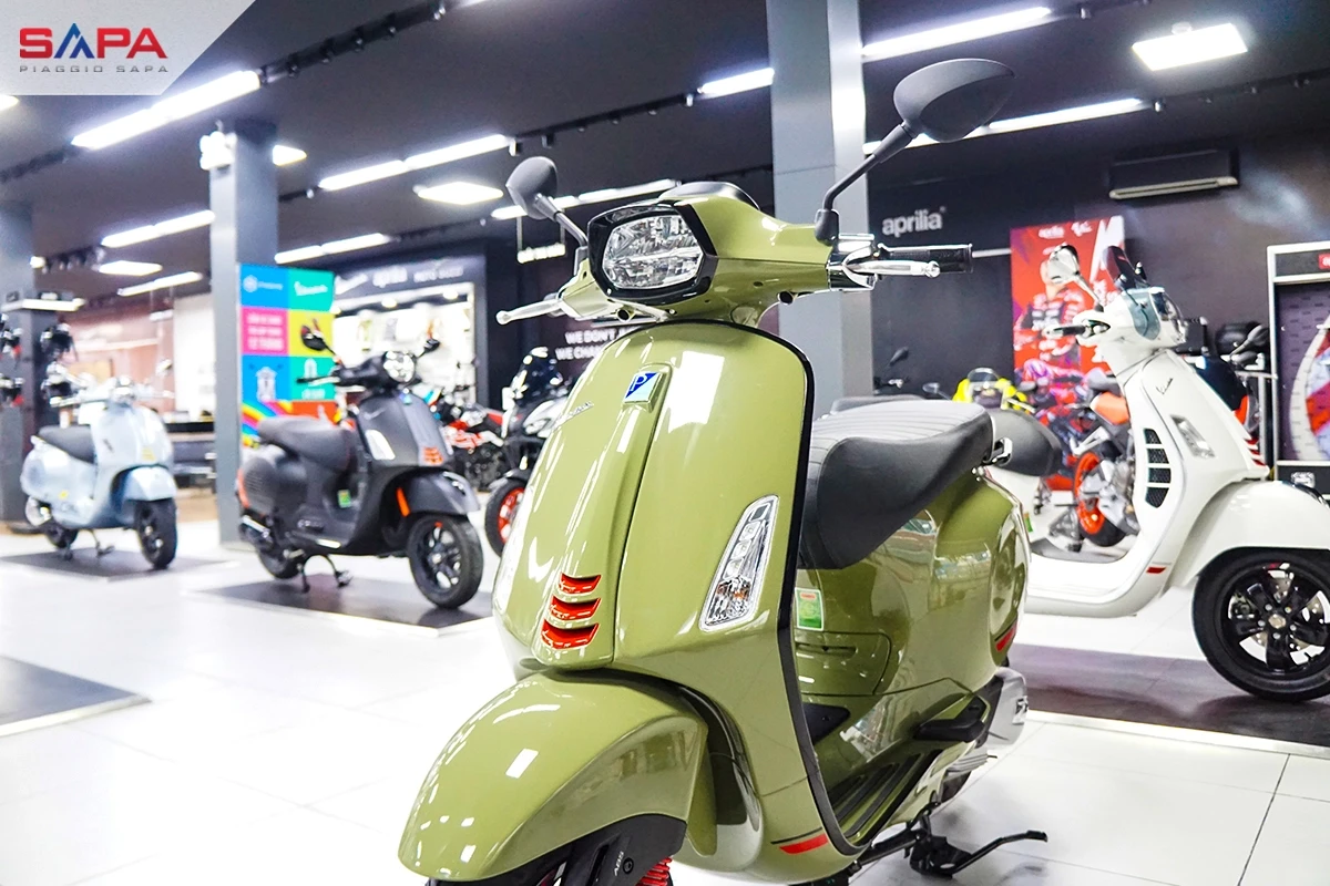 Vespa Sprint S 125 Xanh Lá | Phiên bản Vespa sprint mới nhất - Piaggio Sapa