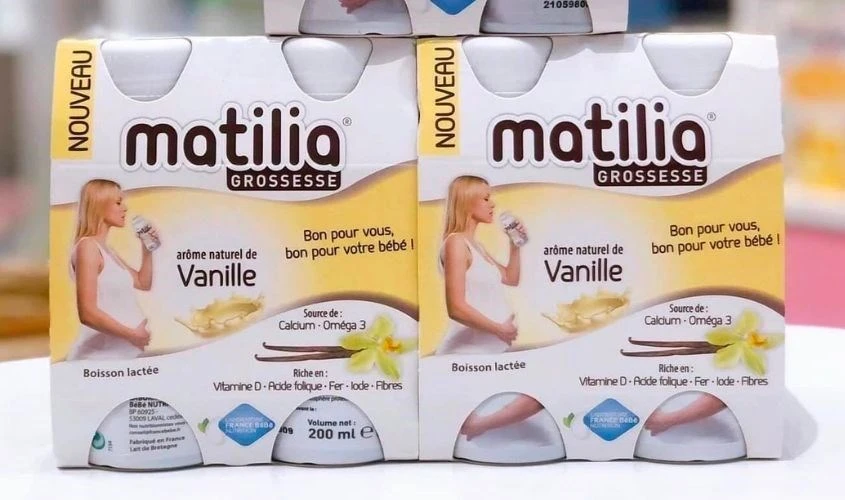 Sữa bầu Matilia nên uống vào tháng thứ mấy