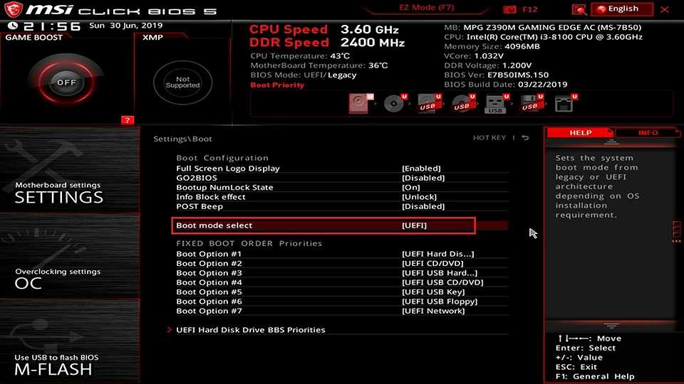 Hướng Dẫn Boot MSI Để Tối Ưu Hiệu Suất Máy Tính